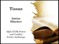Tissue by Imtiaz Dharker